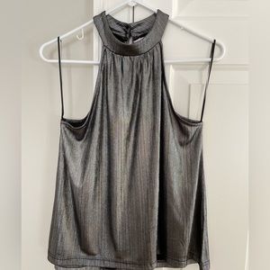 Glitter halter tank XS, BB Dakota for Jack. Holiday sparkle! Never worn, no tags